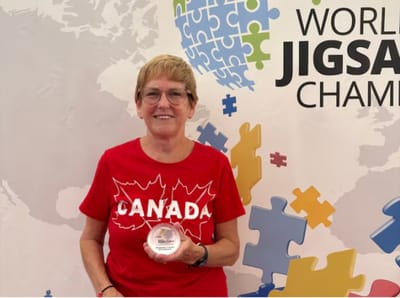 Georgetown woman is first Canadian to win at World Jigsaw Puzzle Championship
