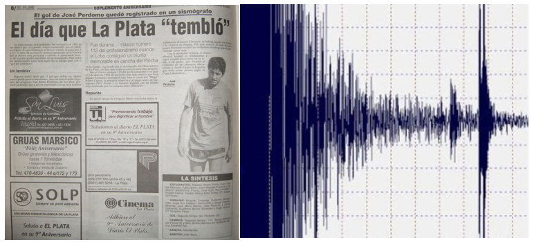 FÚTBOL - El día que un gol causó un terremoto