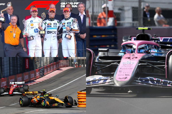 FÓRMULA 1 – Norris ganó en Mónaco y Colapinto fue 13°