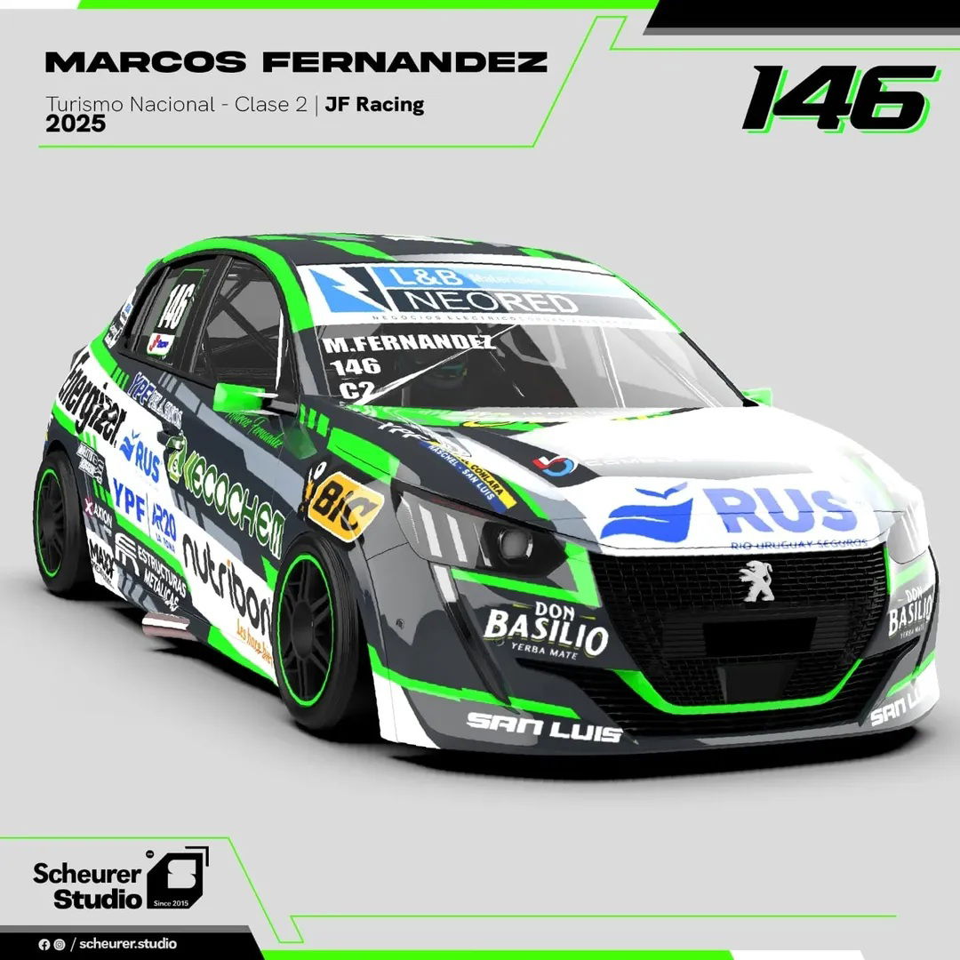 TURISMO NACIONAL – La nueva máquina del JF Racing presentada en sociedad