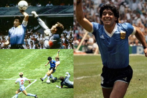 MUNDIAL MEXICO ’86 – Las dos anotaciones históricas de Diego Maradona