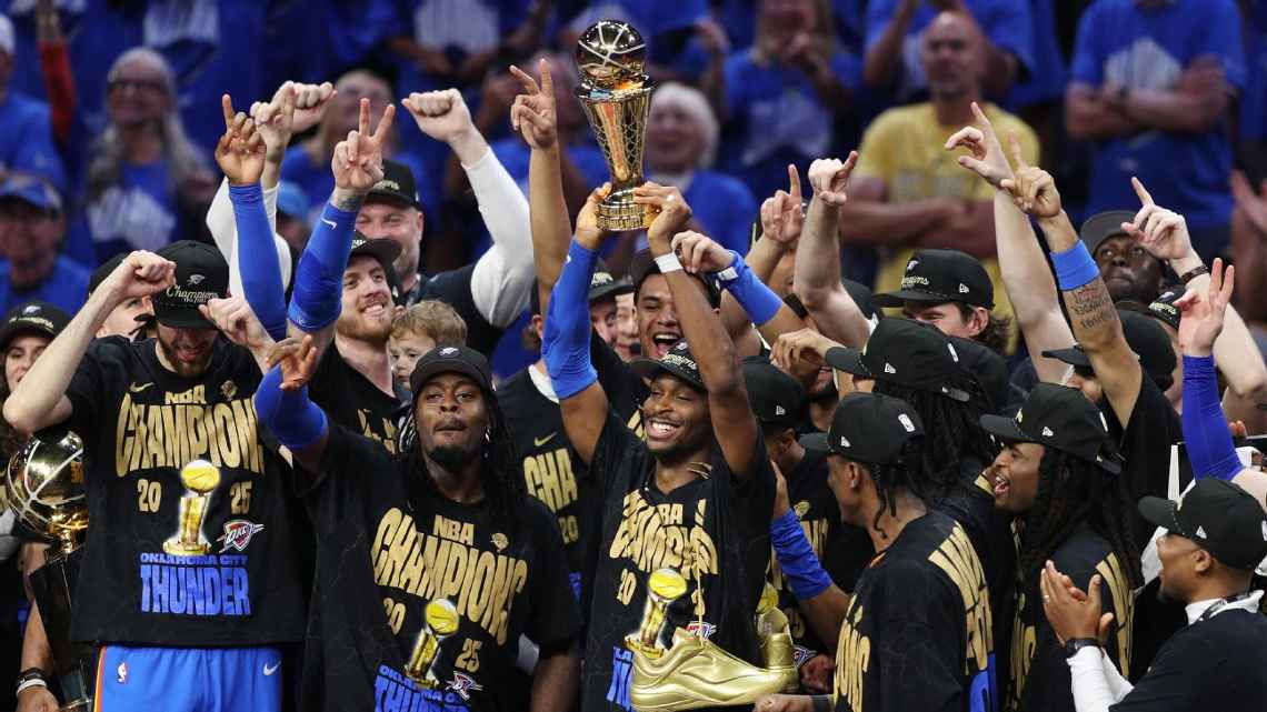 BÁSQUET - NBA Finals 2025: Oklahoma City conquistó el título