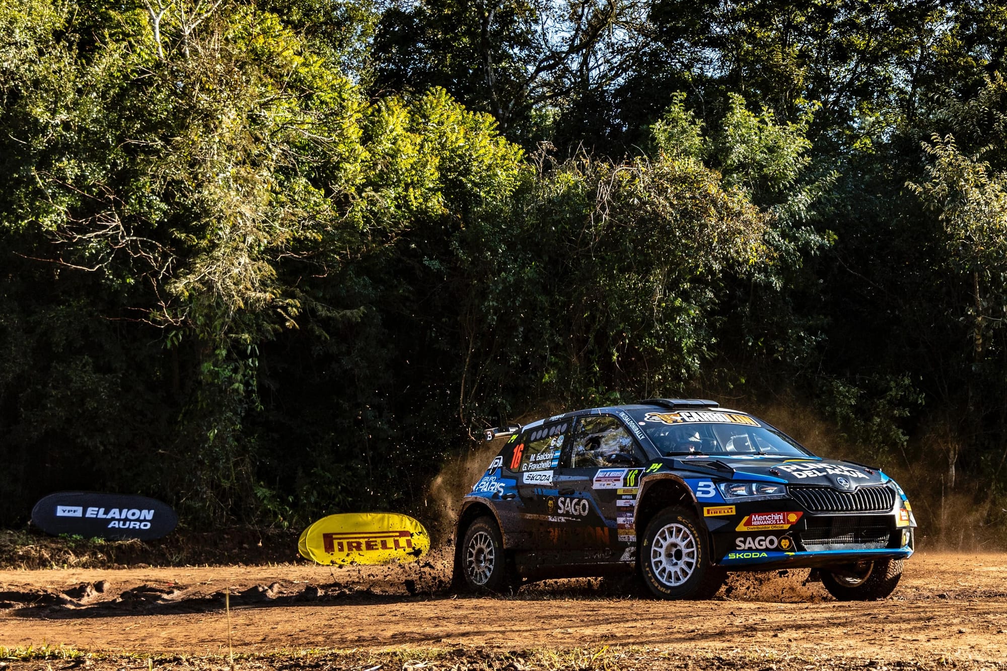 RALLY ARGENTINO – Baldoni le pisa los talones a Pasten en Misiones