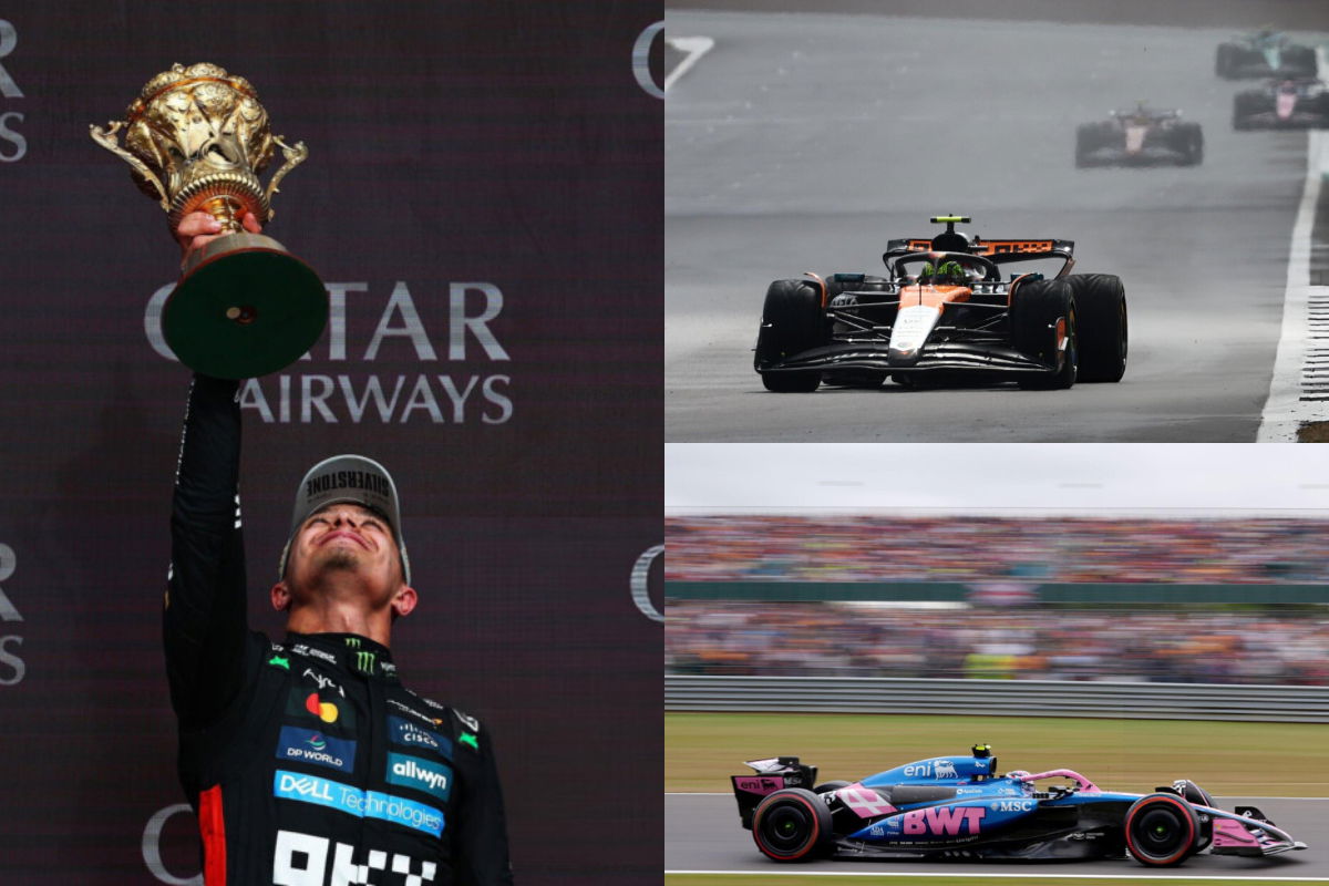 FÓRMULA 1 – Lando Norris ganó en Silverstone y Colapinto no pudo largar