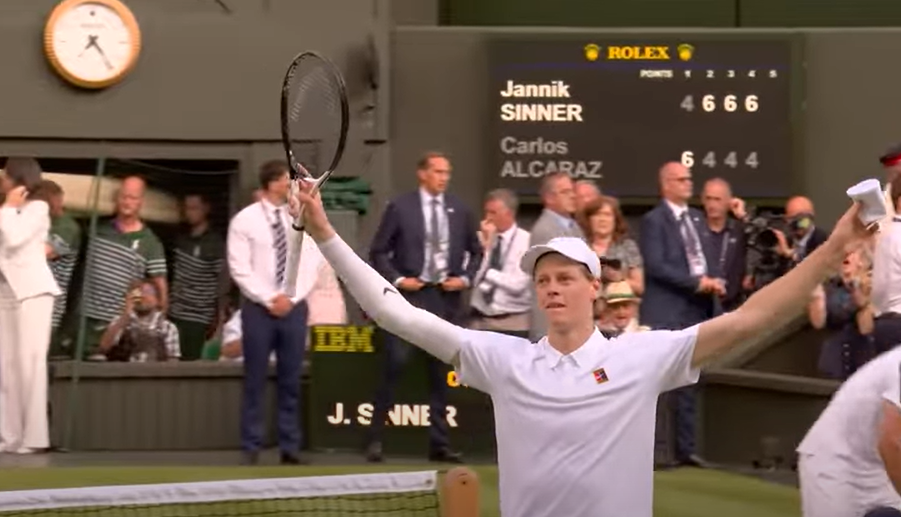 TENIS - Sinner destrona a Alcaraz y conquista su primer Wimbledon