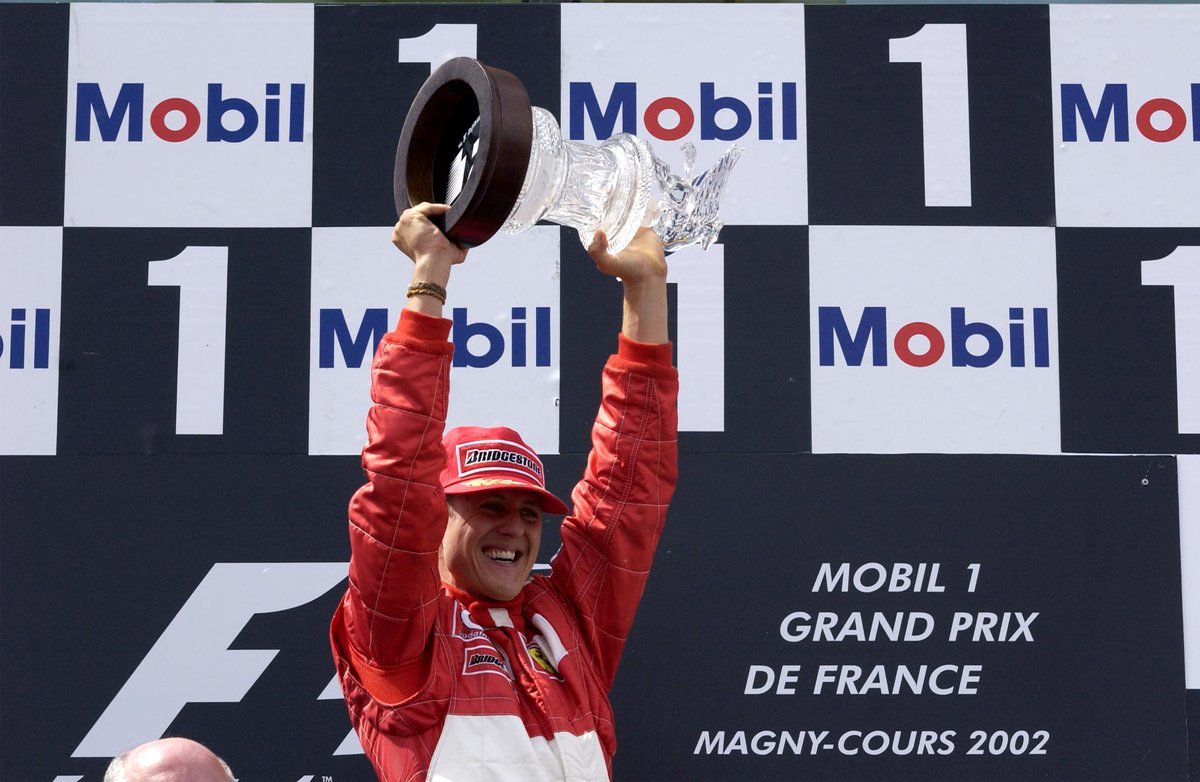 FÓRMULA 1 – El día que Schumacher alcanzó a Fangio