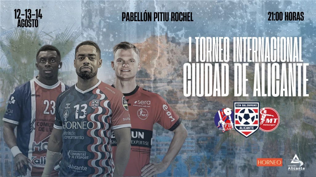 HANDBALL – El Alicante de Parker se prepara para la ASOBAL con el Torneo Internacional como ensayo de elite