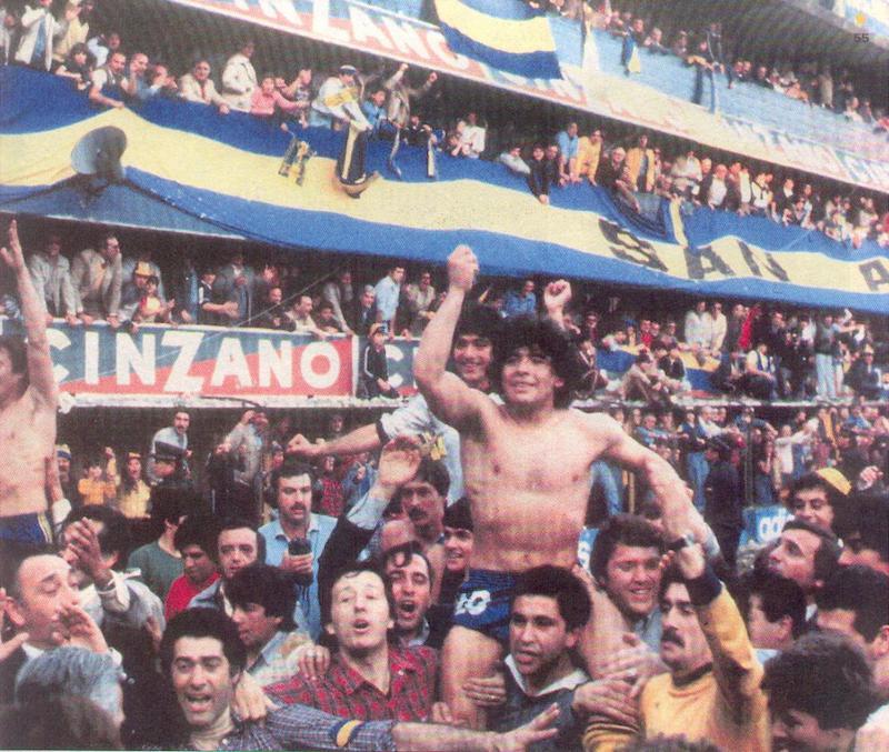 FÚTBOL – El único campeonato de Maradona en Argentina