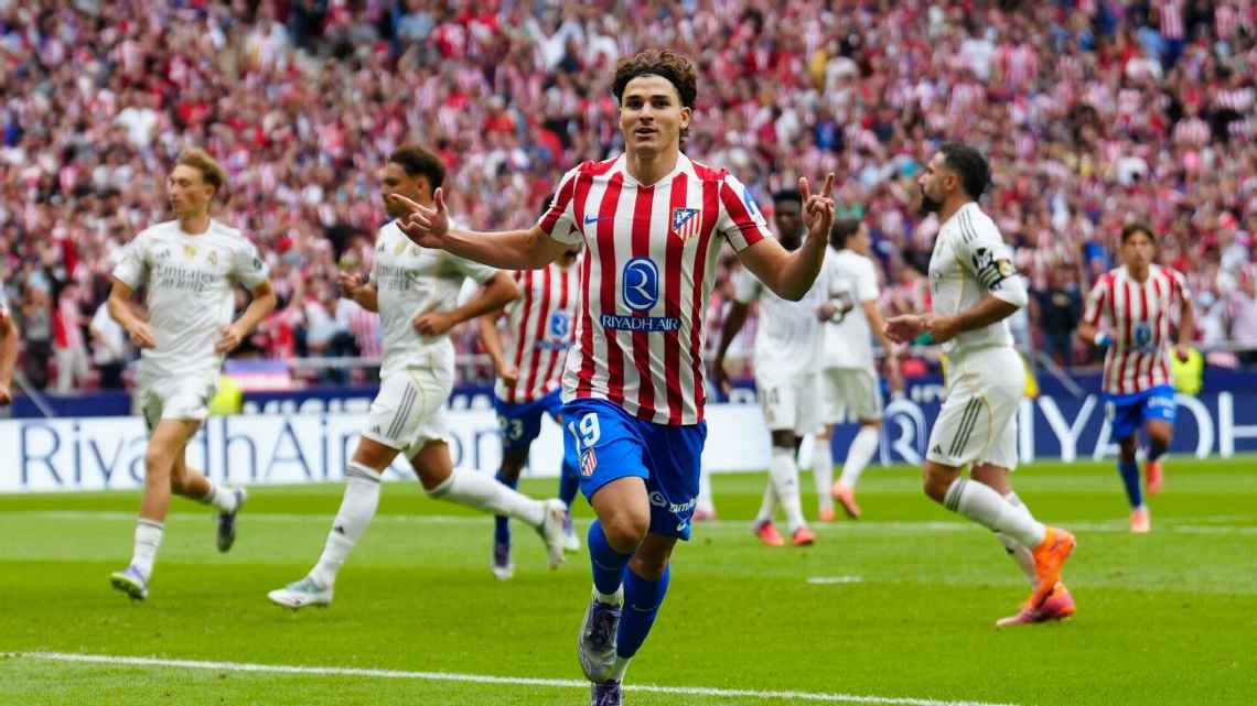 LA LIGA – Histórica goleada del Atlético Madrid en el derbi con mucho acento argentino