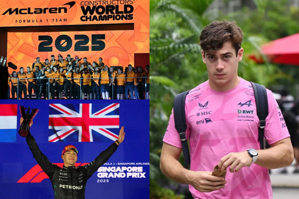 FÓRMULA 1 - GP Singapur 2025: ganó Russell, McLaren campeón y Colapinto 16°