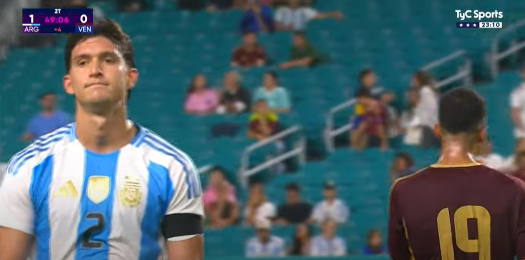 SELECCIÓN ARGENTINA – Balerdi sumó minutos en el triunfo de Argentina ante Venezuela