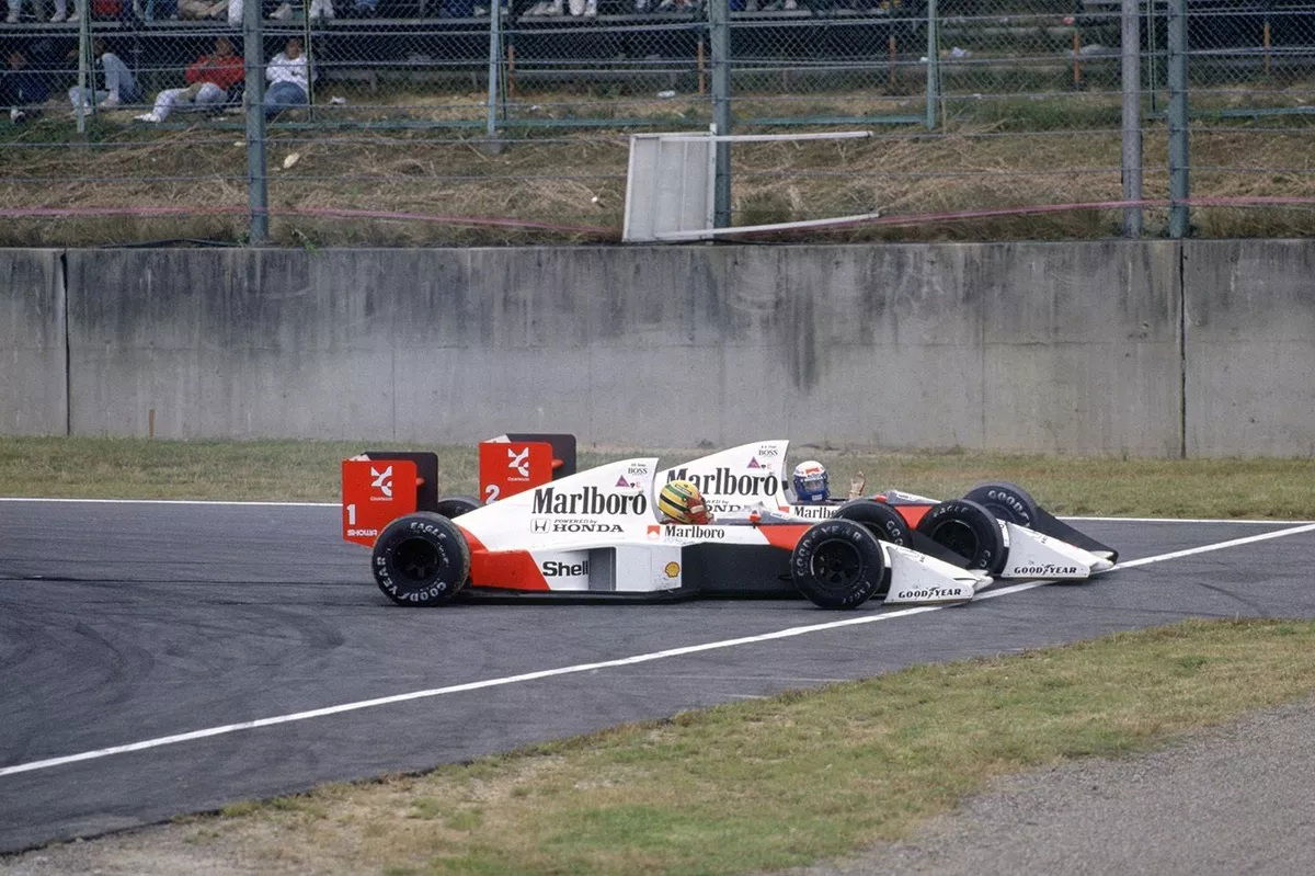 FÓRMULA 1 – La batalla de Suzuka: Senna vs Prost y el choque que definió un campeonato