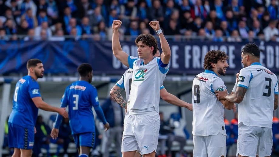 COPA DE FRANCIA – Gol mercedino y goleada de Olympique Marsella: Balerdi abrió el camino ante Bourg-Péronnas