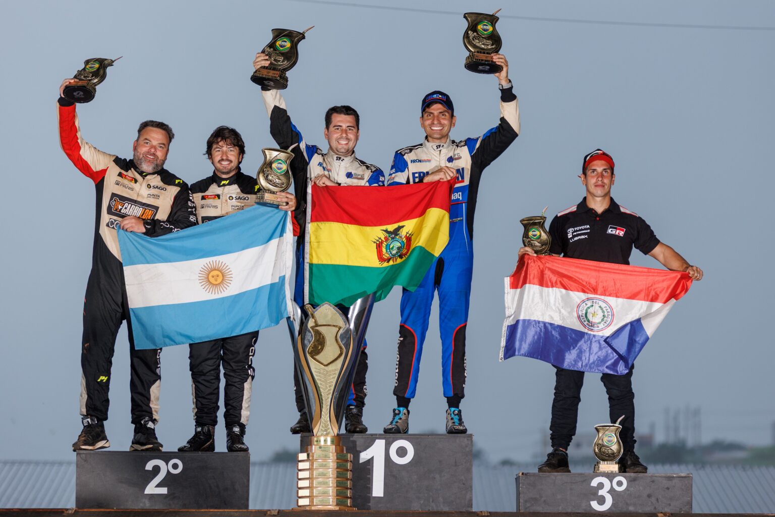 FIA RALLY SUDAMERICANO – En su debut en la categoría, Baldoni se subió al podio en Brasil
