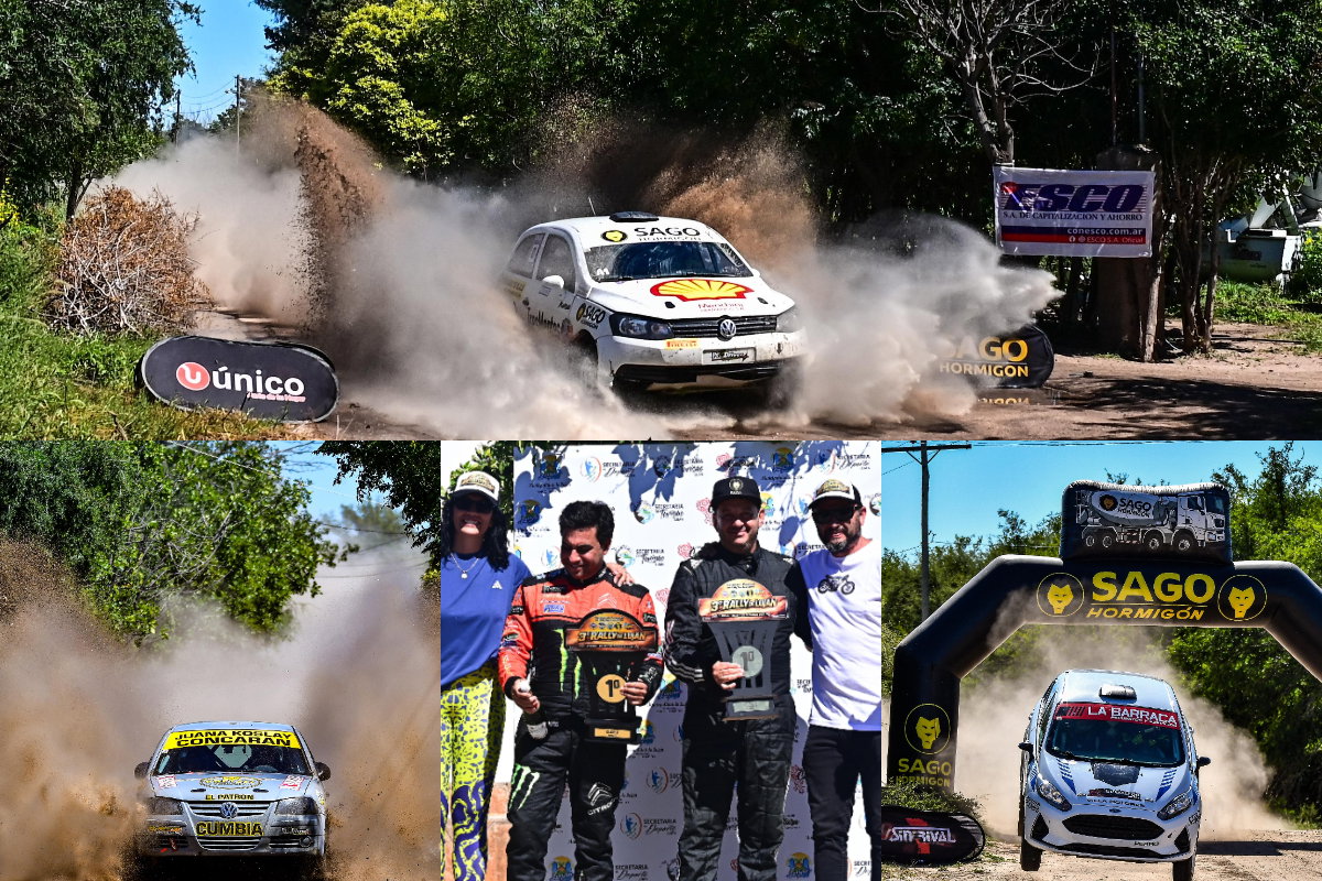RALLY PUNTANO – ‘Espy’ González ganó la fecha inaugural del campeonato en Luján