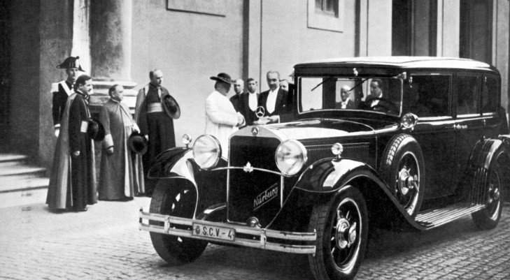 HISTORIAS – El primer papamóvil fabricado por Mercedes-Benz fue diseñado por Ferdinand Porsche