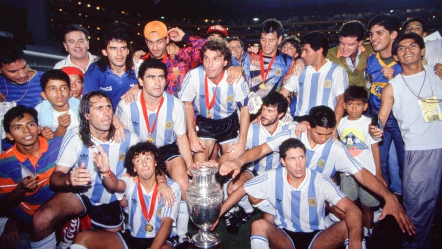 COPA AMÉRICA 1993 – De la mano del 'Coco' Basile y de los pies de Batistuta, Argentina repite campeonato