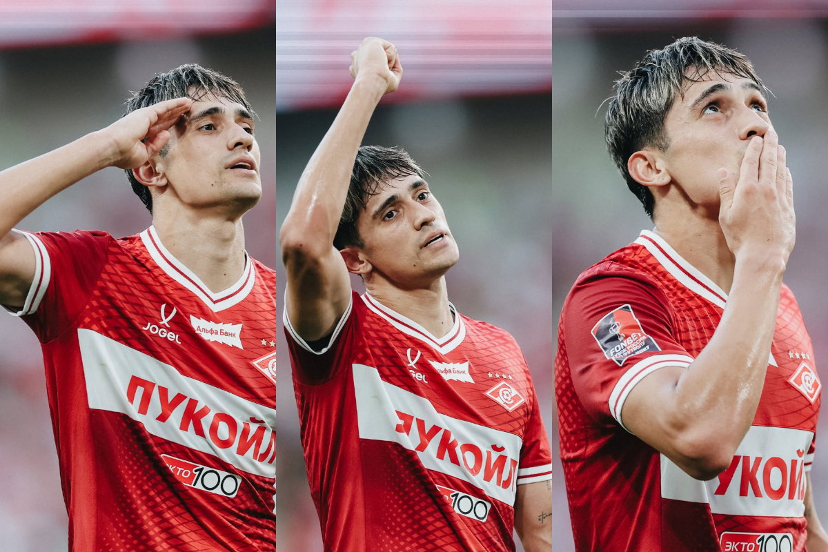COPA DE RUSIA – Pablo Solari abrió el camino a la goleada del Spartak