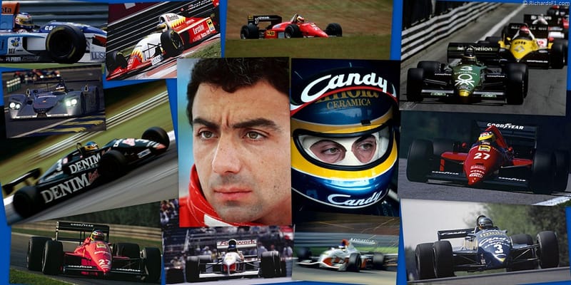 FÓRMULA 1 – Michele Alboreto, el último italiano que llevó una Ferrari al triunfo