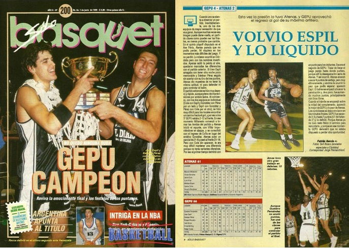 LIGA NACIONAL DE BÁSQUET - GEPU y esa costumbre de ‘cortar redes’ de visitante