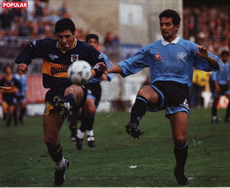 FÚTBOL - El último gol de jugada de Maradona