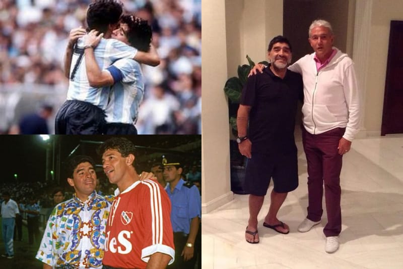 FÚTBOL – Burruchaga, el 'socio ideal' de Maradona