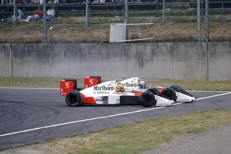 FÓRMULA 1 – La batalla de Suzuka: Senna vs Prost y el choque que definió un campeonato