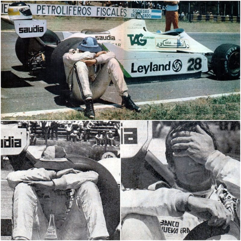FÓRMULA 1 – El día que Reutemann lloró por 15 minutos