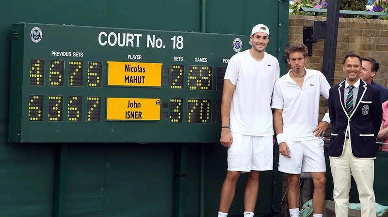 WIMBLEDON 2010 - El partido de tenis más largo de todos los tiempos