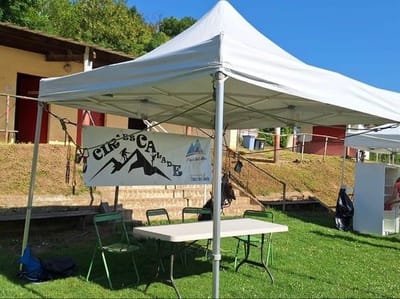 Structure gonflable pour la fête nationale