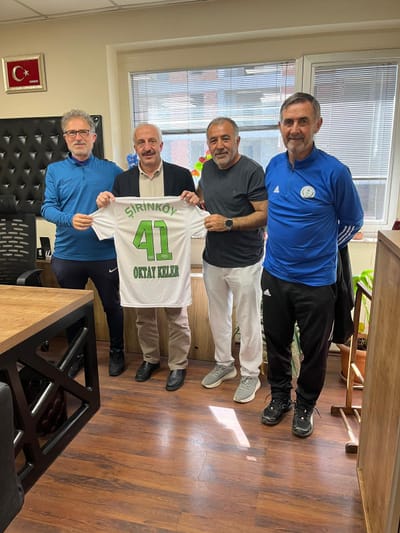 Başkanımız Vedat Karabulut,Yönetim Kurulu üyelerimiz  Oktay KELER'i ziyaret etti