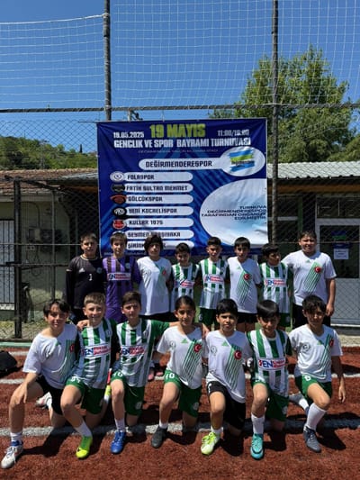 U-12 Takımımız 19 Mayıs Gençlik ve Spor Bayramı Turnuvasına katıldı.