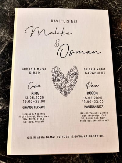 MELİKE & OSMAN DÜNYAEVİNE GİRİYOR