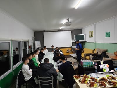 U-14 TAKIMIMIZ MENTAL İDMAN GERÇEKLEŞTİRDİ