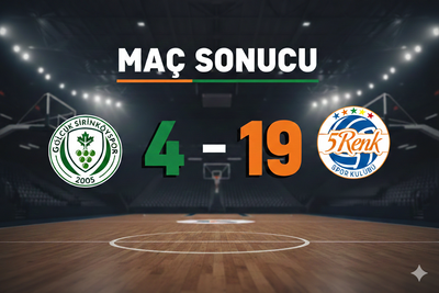 U-10 BASKETBOL GÖLCÜK ŞİRİNKÖYSPOR 4-19 BEŞRENK SK