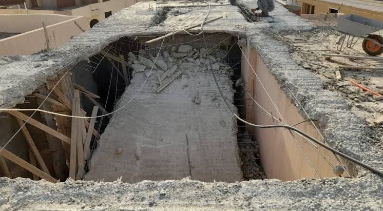 تكسير الاسقف