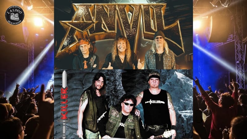 ANVIL - KILLER (Thrash metal) - 10/10/2026