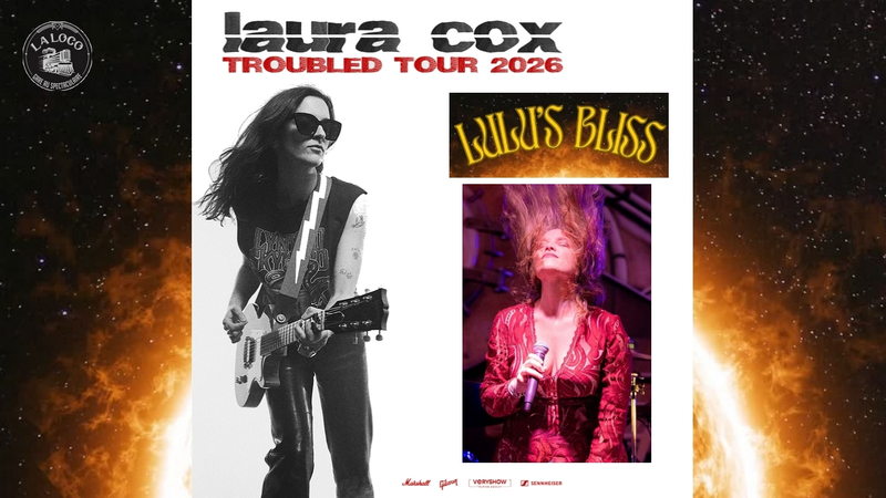 Laura COX (Rock) - Subterranean Street Society (Grunge)- Lulu's Bliss (Pop-Rock) - 17/10/2026