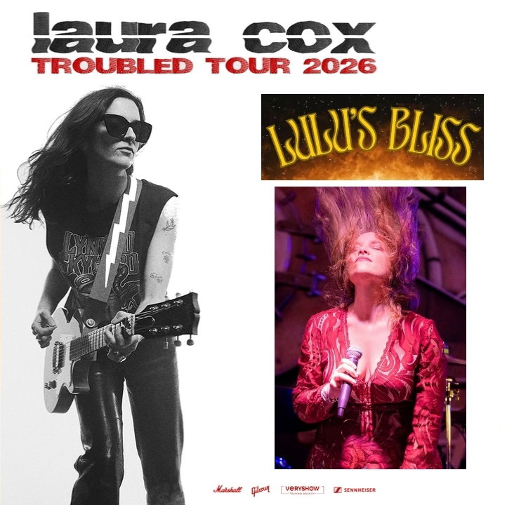* Samedi 17/10 * Laura COX (Rock) - Subterranean Street Society (Grunge)- Lulu's Bliss (Pop-Rock) (22 à 25 €)
