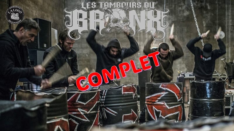 Les Tambours du Bronx - 25/09/2026