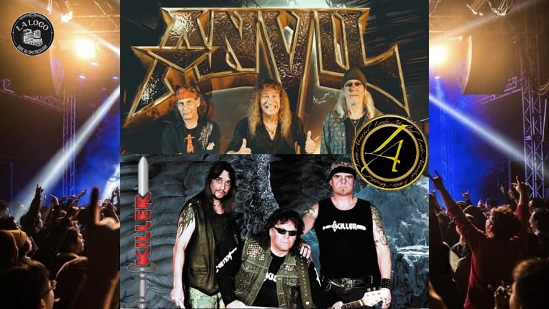 ANVIL - KILLER - Lady Anhabel (Thrash metal) - 10/10/2026