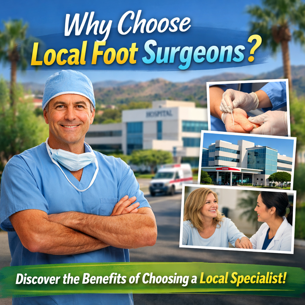 foot surgeon near me West Hills, CA