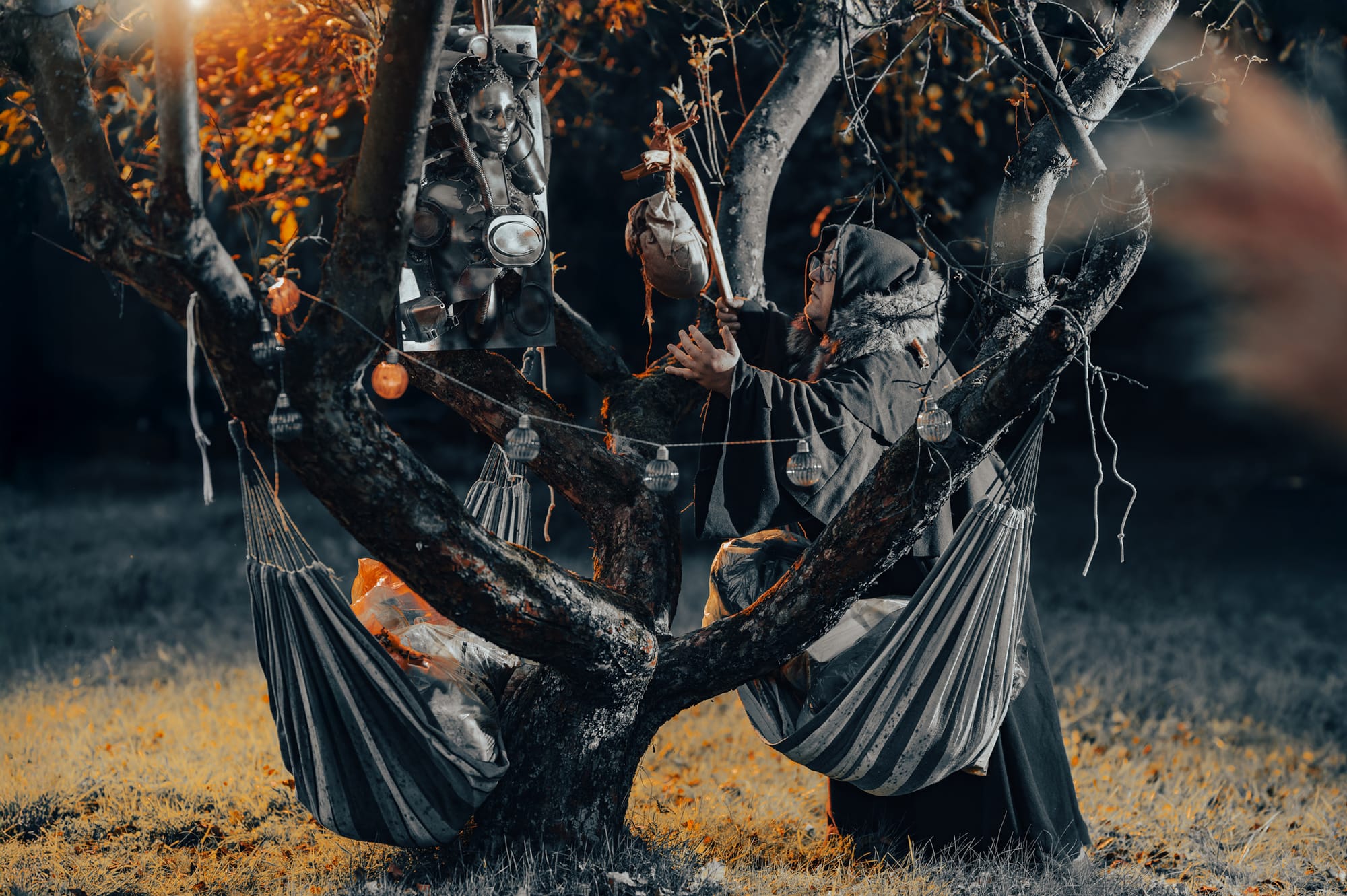 Guślarz w Świętym Gaju