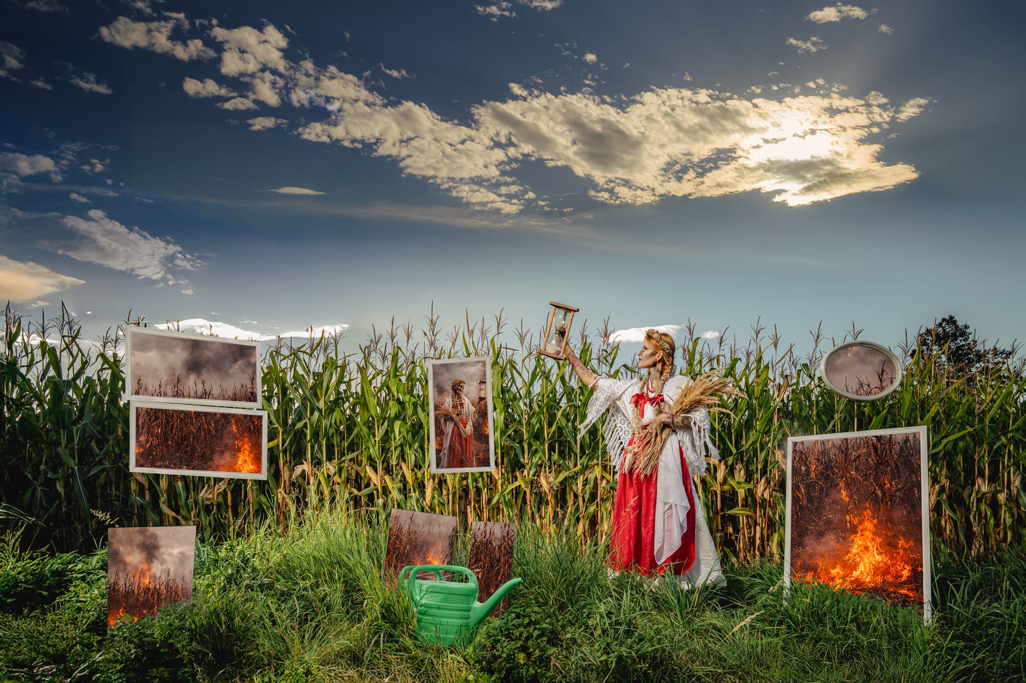 Południca na ognistych polach