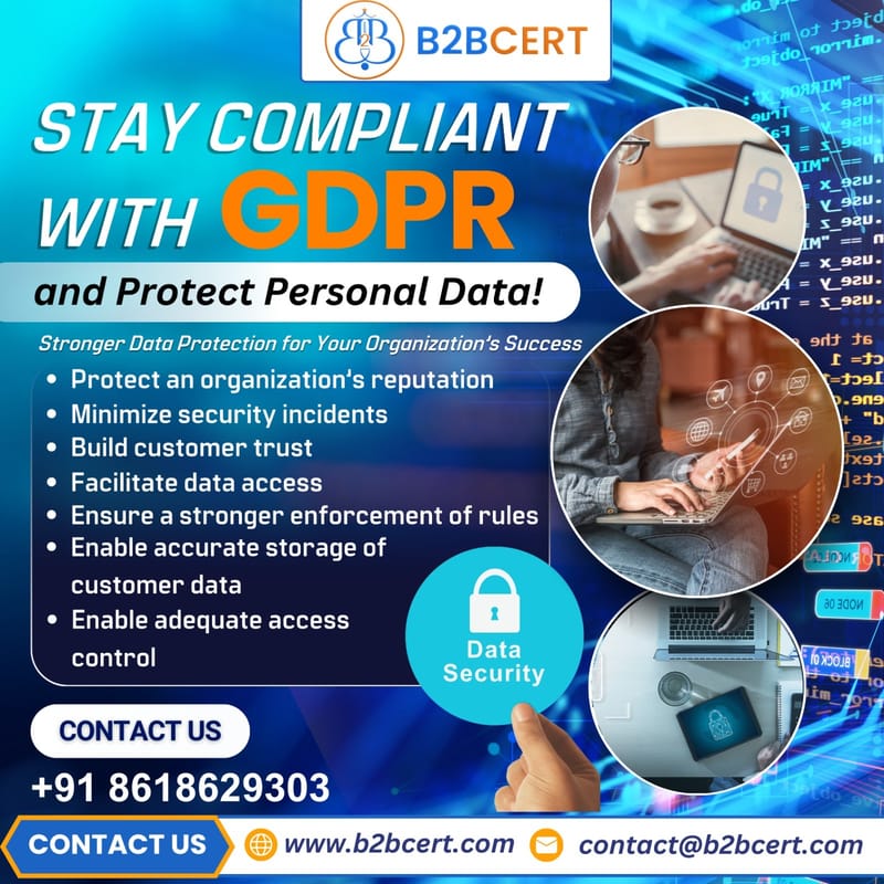 GDPR Certification in Singapore: How Businesses Build Trust and Compliance