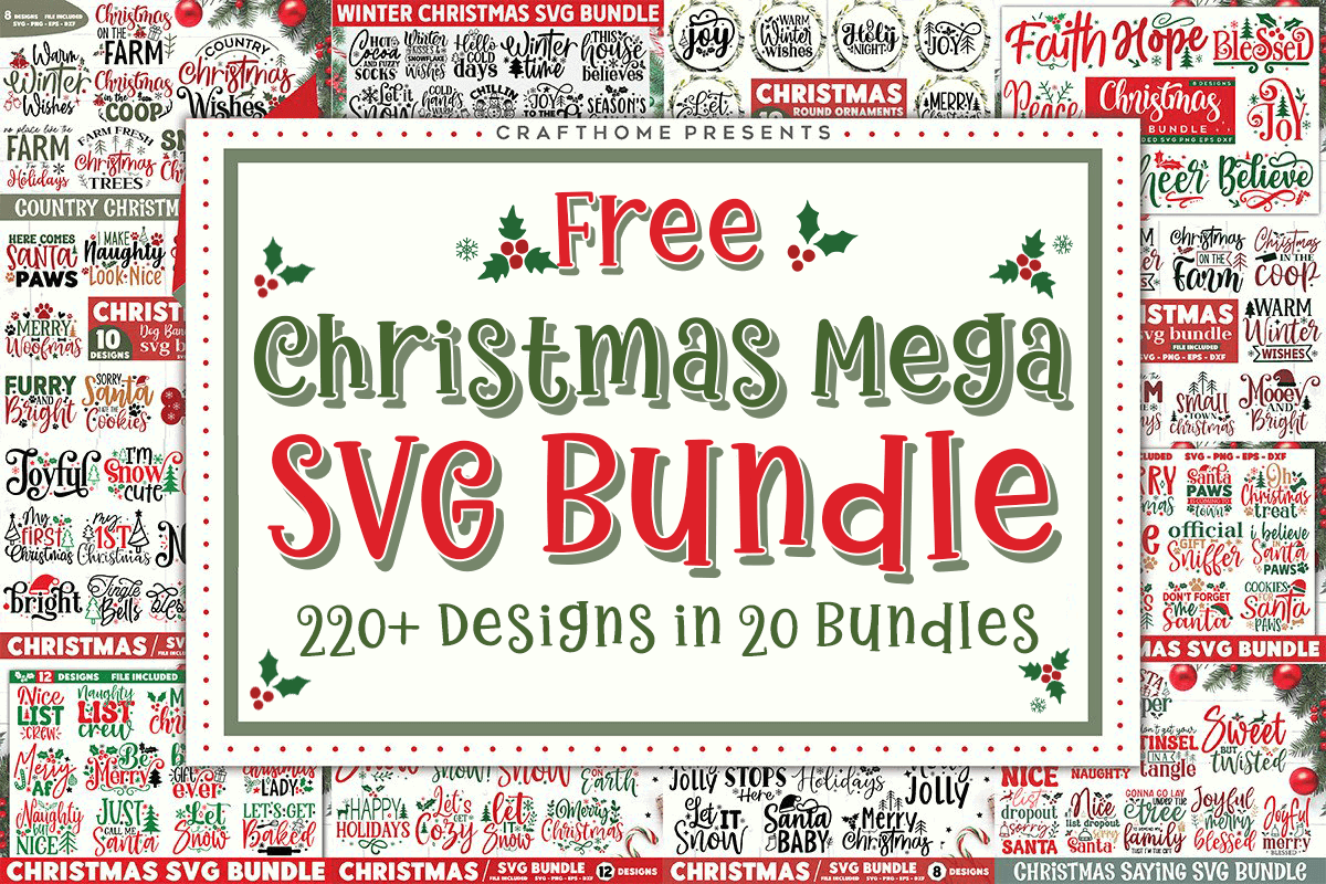 Christmas Mega SVG Bundle