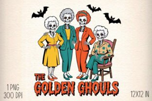 De Gouden Ghouls Meisjes Halloween Png