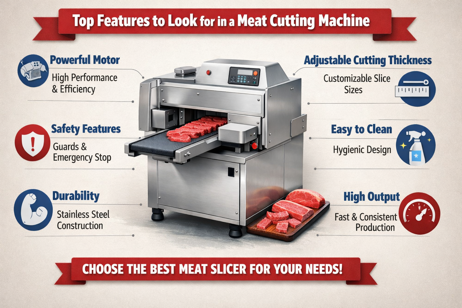 Meat Cutting Machine