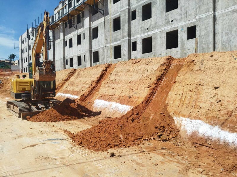 Urbanização e loteamento.