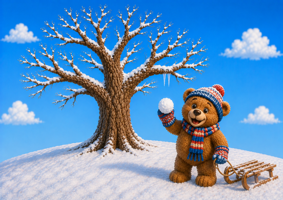 Het is winter